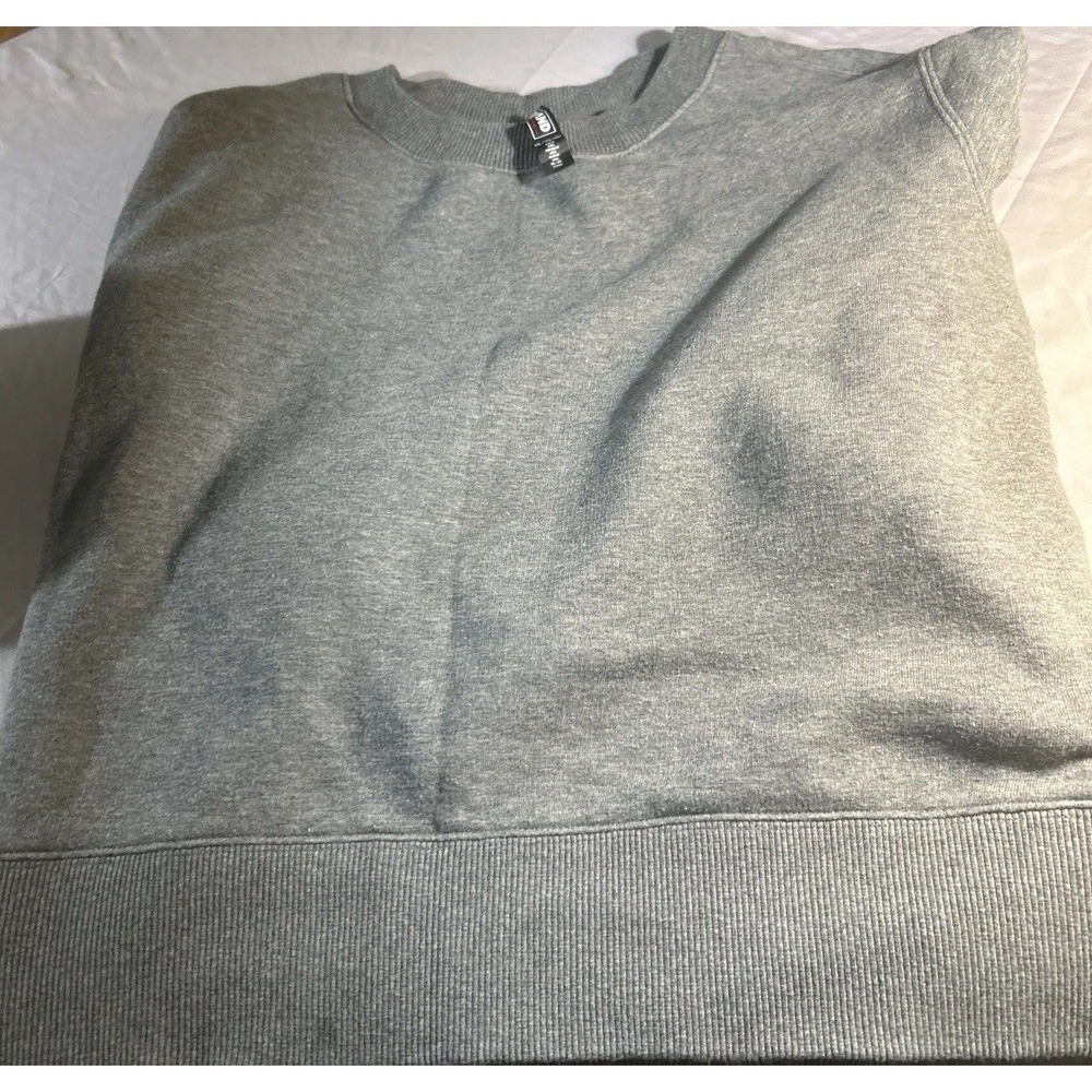 Kirkland Signature Men's Gray Crewneck Sweatshirt Pullover Size XXL